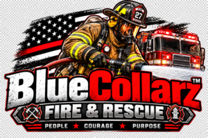 BlueCollarz Fire Rescue Emblem