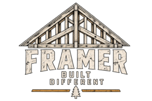 Distressed Framer Timber Gable Emblem