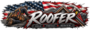 Gritty American Roofer Workwear Graphic
