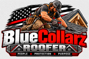 Gritty BlueCollarz Roofer Emblem