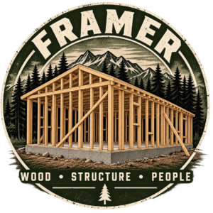 Vintage Framer Construction Badge